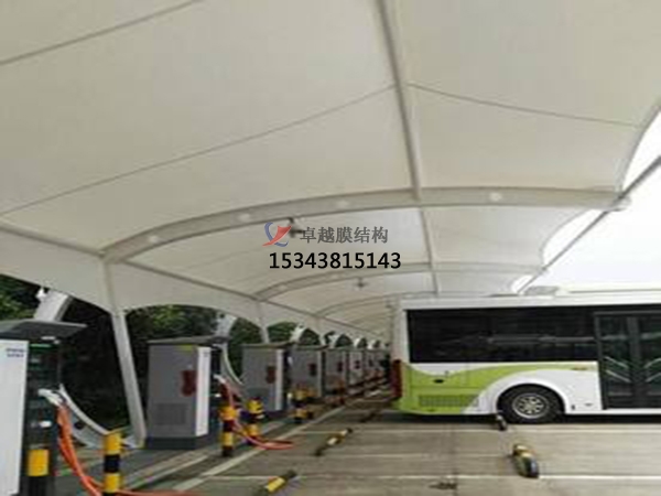 滎陽膜結(jié)構(gòu)充電站停車棚搭建